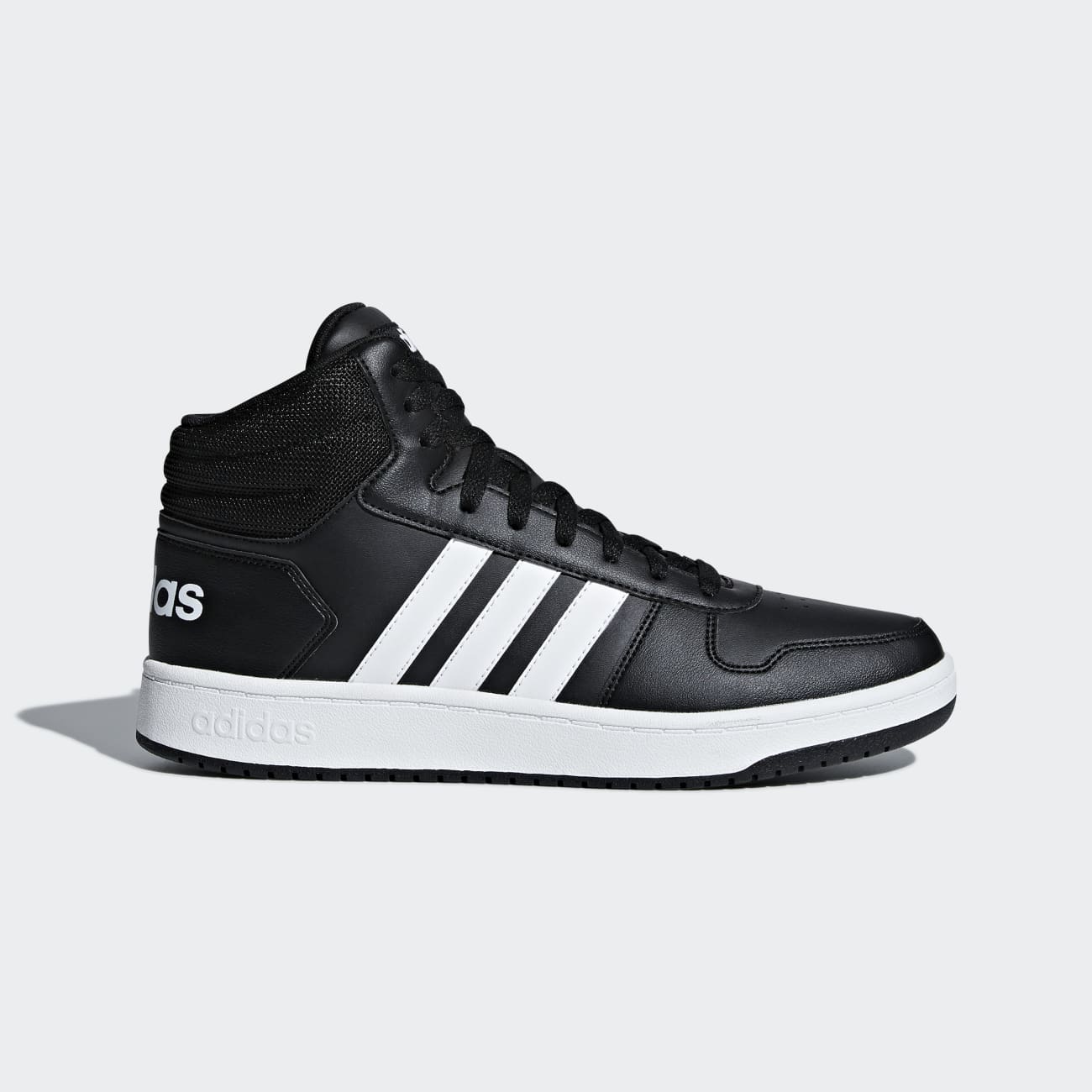 Adidas Hoops 2.0 Mid Férfi Utcai Cipő - Fekete [D99257]